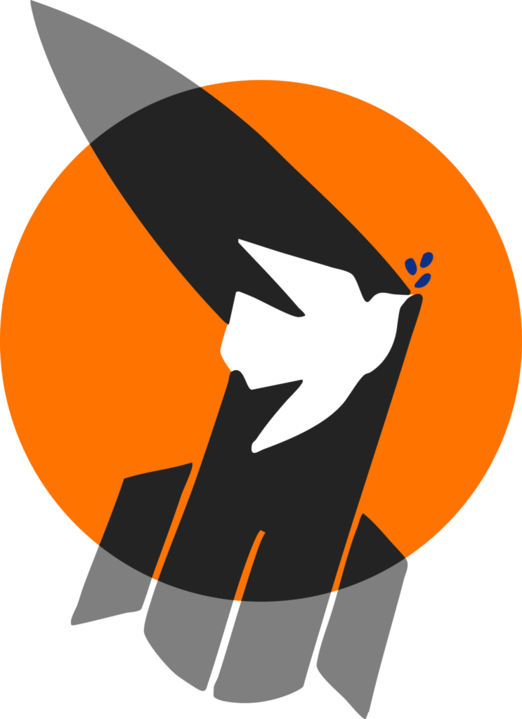 Logo der Kampagne friedensfähig statt erstschlagtauglich.
